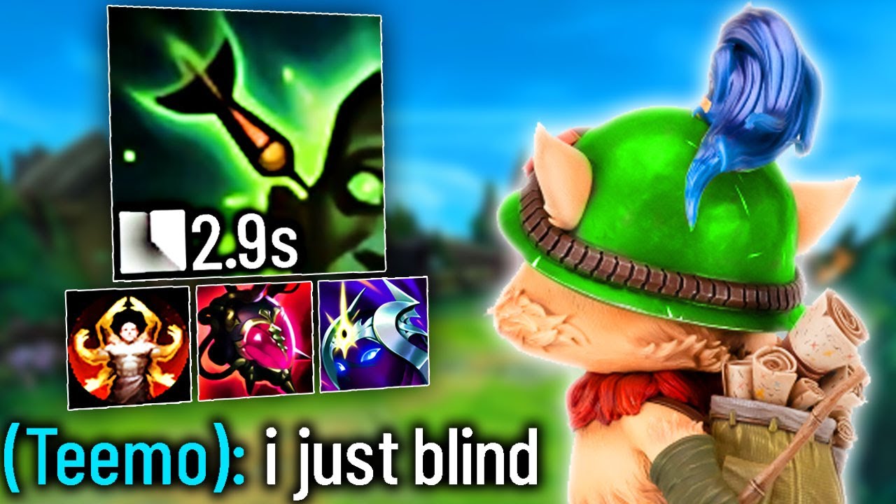 NEW TEEMO SPAMS BLIND.. ON REPEAT
