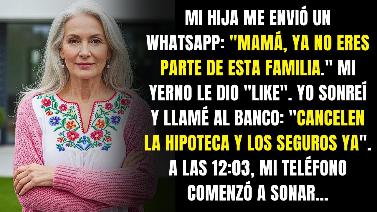 “No Vengas Más”: El Mensaje De Mi Hija Que Me Rompió