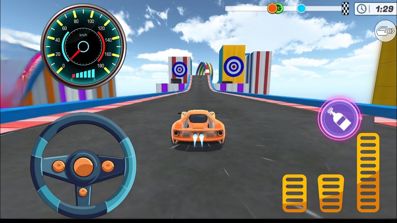 Impossible GT Car Stunt Racing - Car Stunts Impossible Tracks - Android Gameplay 