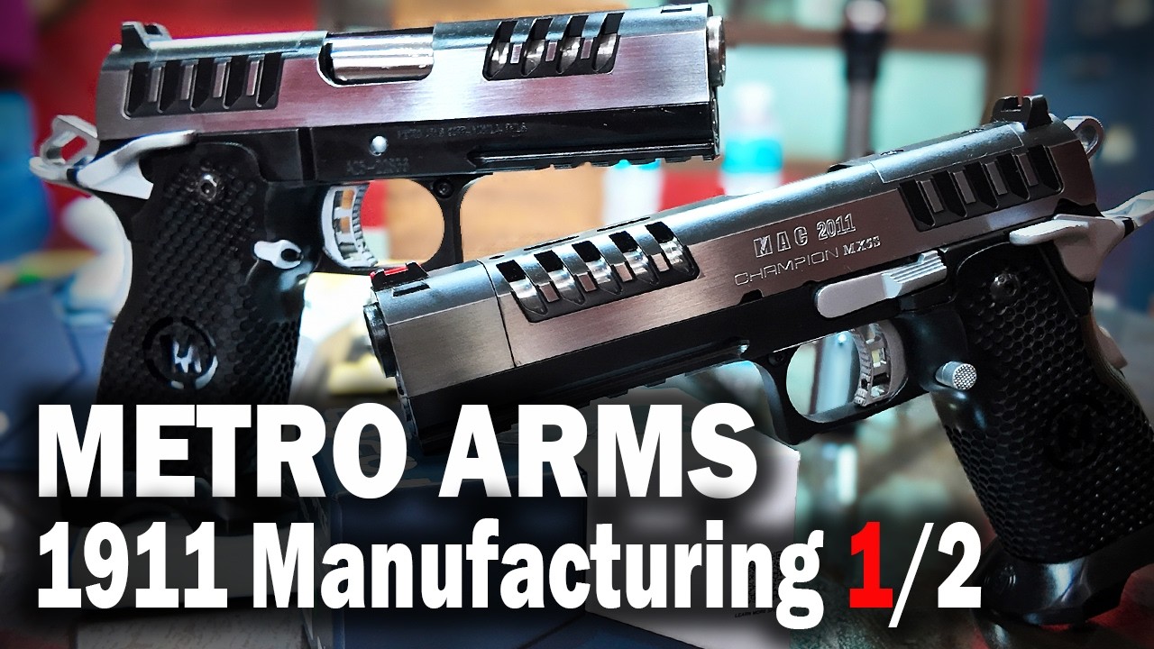 METRO ARMS 1911 Manufacturing: Pride of Philippine Shooting [EXCLUSIVE] 🇵🇭