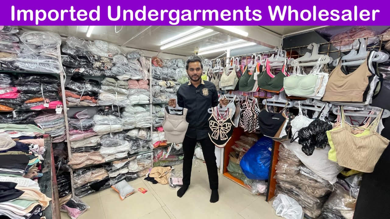 Imported Undergarments Wholesale Market in Mumbai | Undergarments Business |