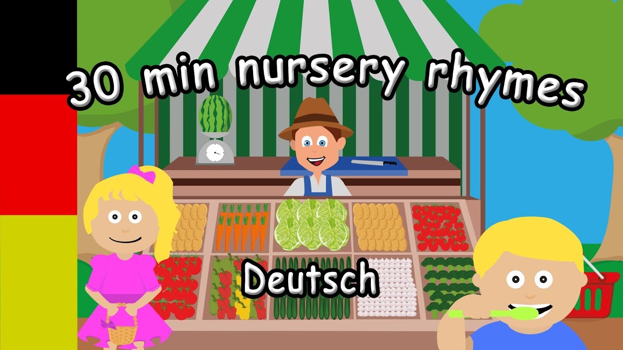 Nursery Rhymes For Children | German Songs For Beginners | Learning German