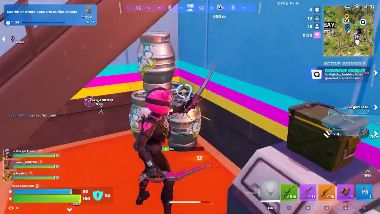 Fortnite C7S1 Gameplay Squad Zero Build Victory Royal  2026 02 21