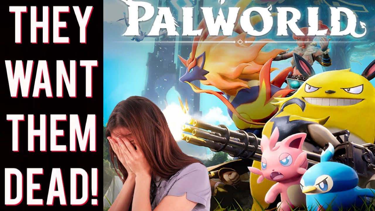 Crazy PIGS want Palworld creators DEAD! Weirdos going insane over Nintendo Pokemon inspired game!