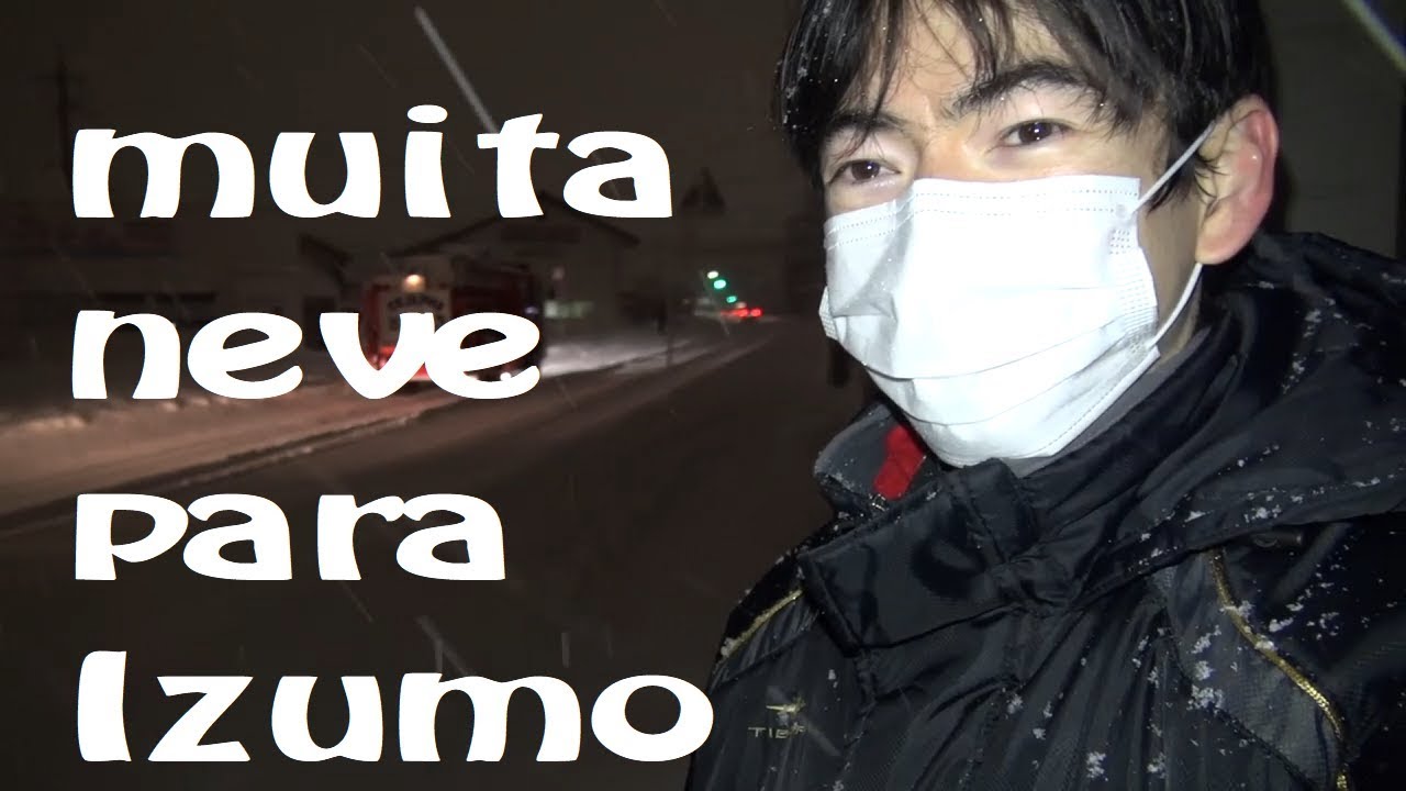 Neve em Izumo 2018