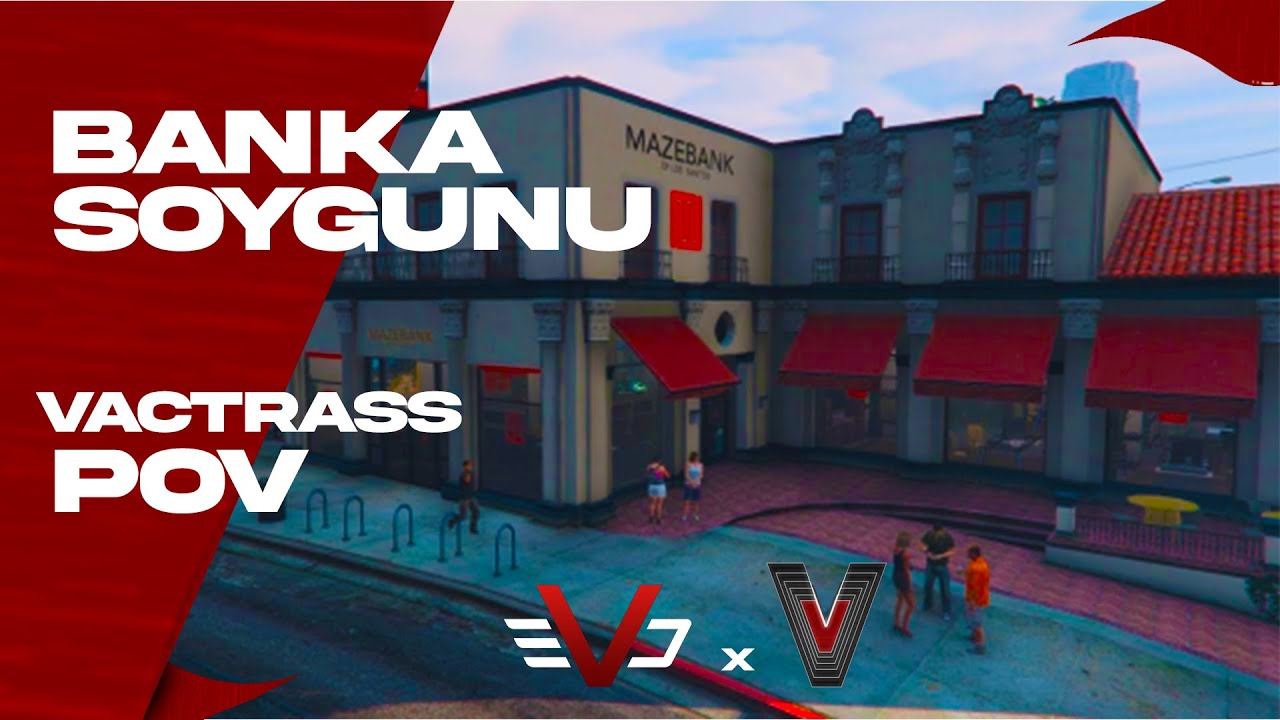 MAZE BANK SOYGUNU ÇATIŞMALI/KAÇIŞ - PD POV / İLLEGAL POV #edv #roleplay #fivem #gtav