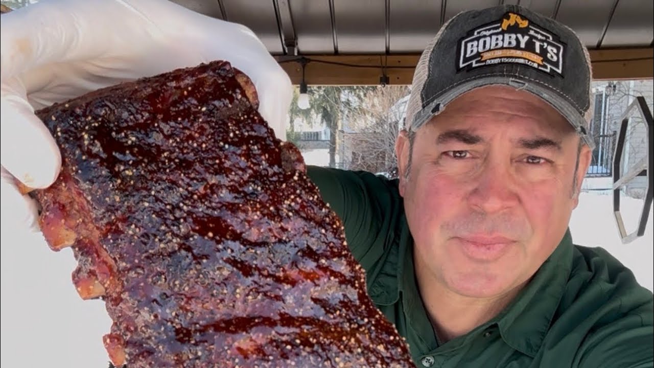 Hit and Fast Chipotle Garlic Butter Ribs with a Hot Honey Finishing Dust! #bbqribs #grilling 
