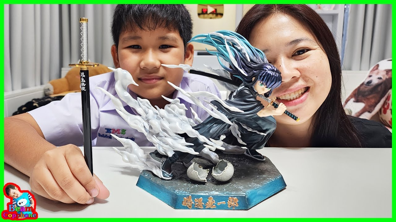 ได้มาแล้ว!!! โมเดลดาบพิฆาตอสูร | น้องบีม