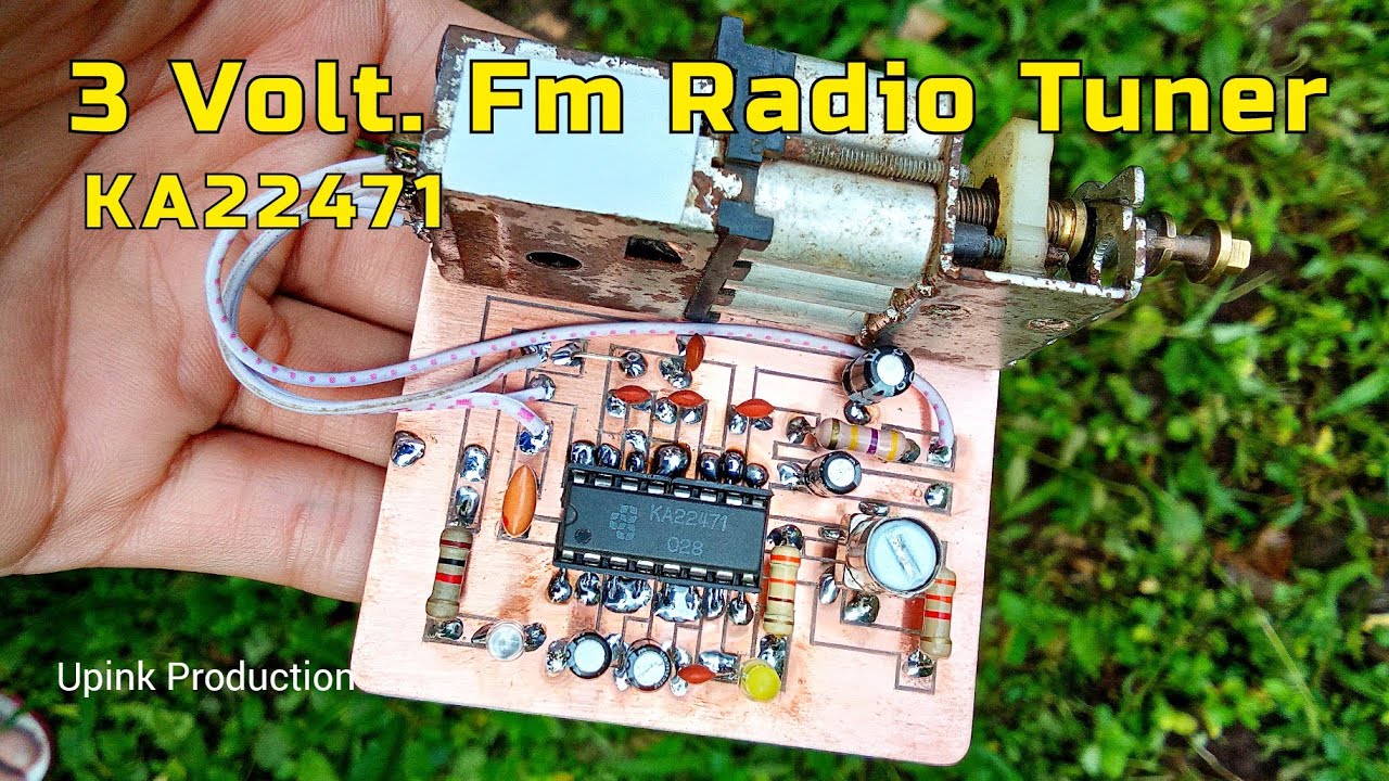 Membuat Radio Fm Tuner Kaleng Menggunakan Ic KA22471