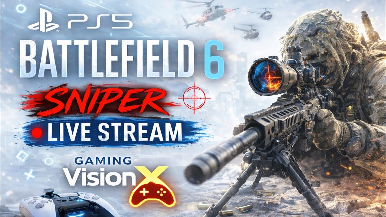 Battlefield 6- PSR Sniper in contaminated  Warfare