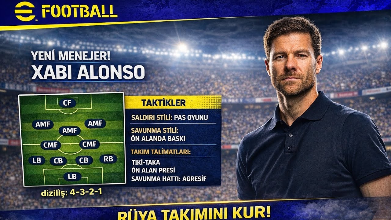 Xabi alonso yeni teknik direktör