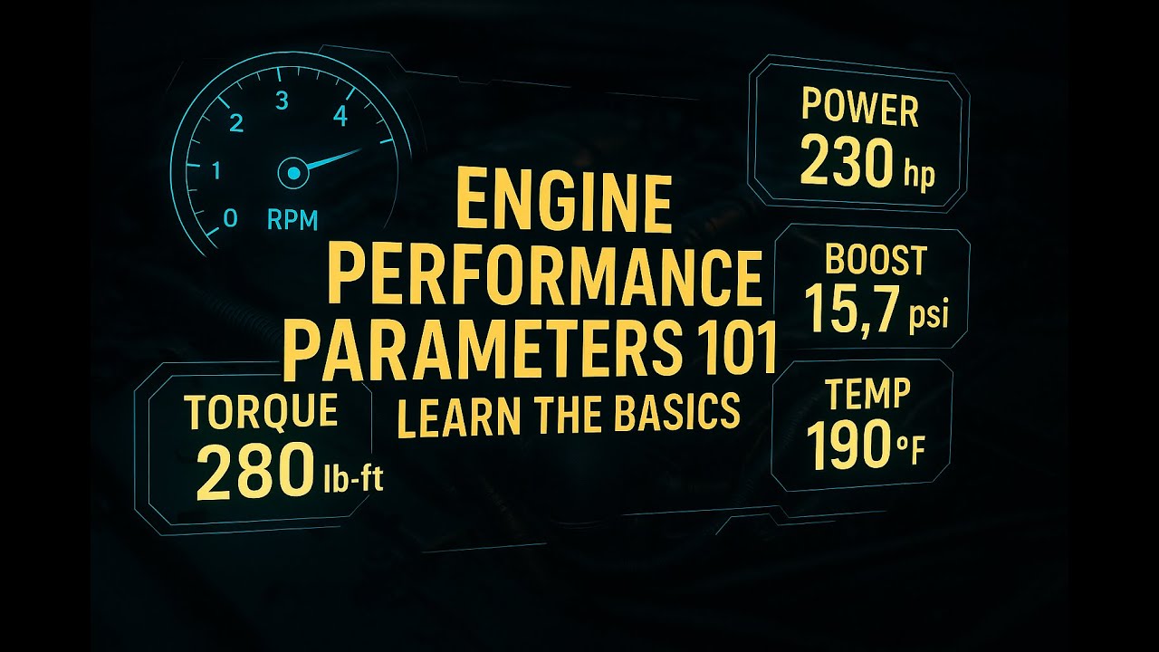 Engine Performance Parameters 101: Learn The Basics