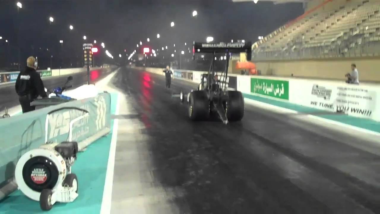 Rod Fuller's first Top Fuel burn ahead of Yas Drag Racing Festival