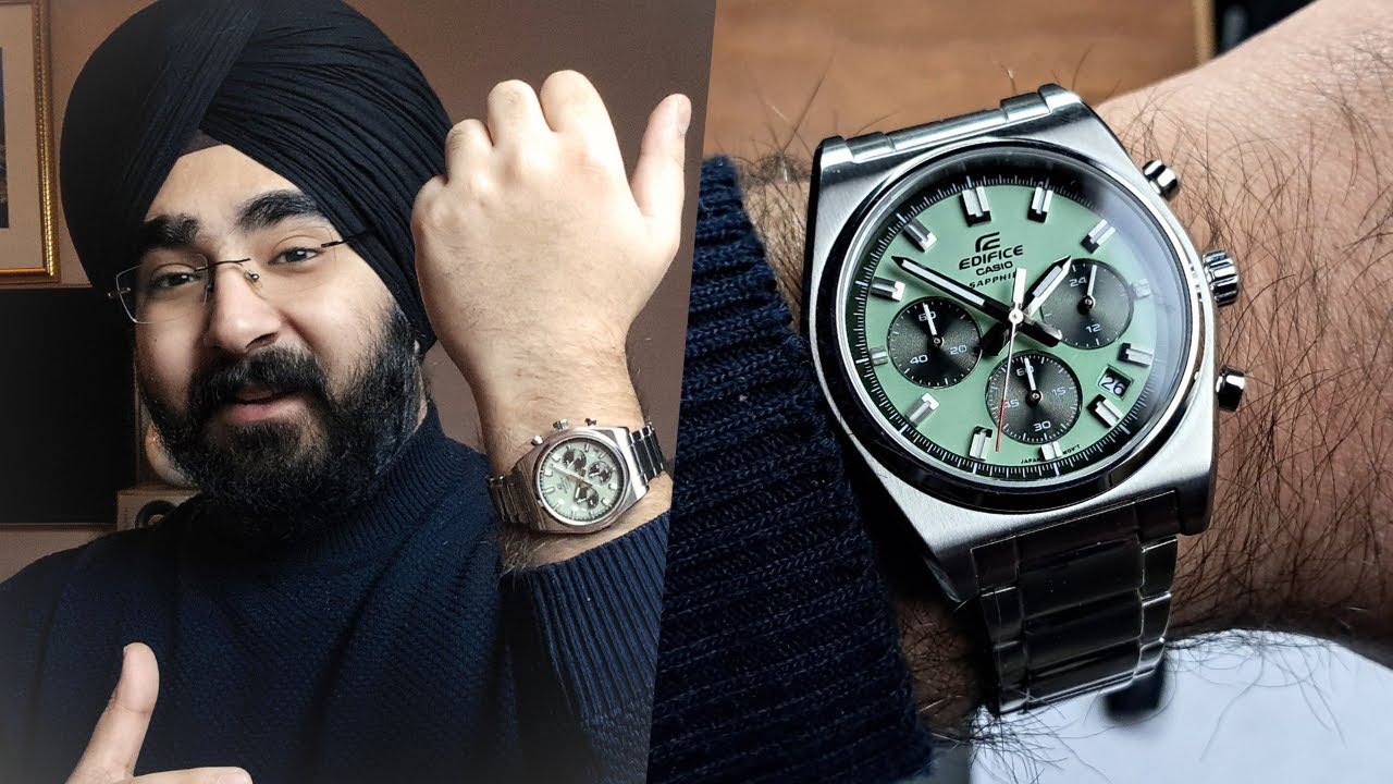 Casio Edifice Finally Got Elegance Right | EFB-730D Green Dial Review