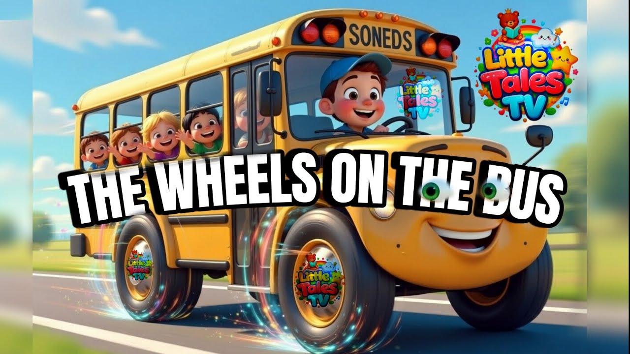 The Wheels on the Bus Go Round and Round 🚌 | Kids Song |  Nursery Rhymes for Kids | 3D Animation