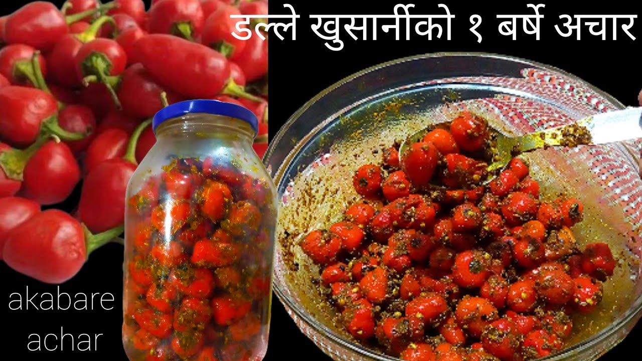 अकबरे खुर्सानीको अचार || akabare achar recipe || akabare khursani KO achar banaune tarika