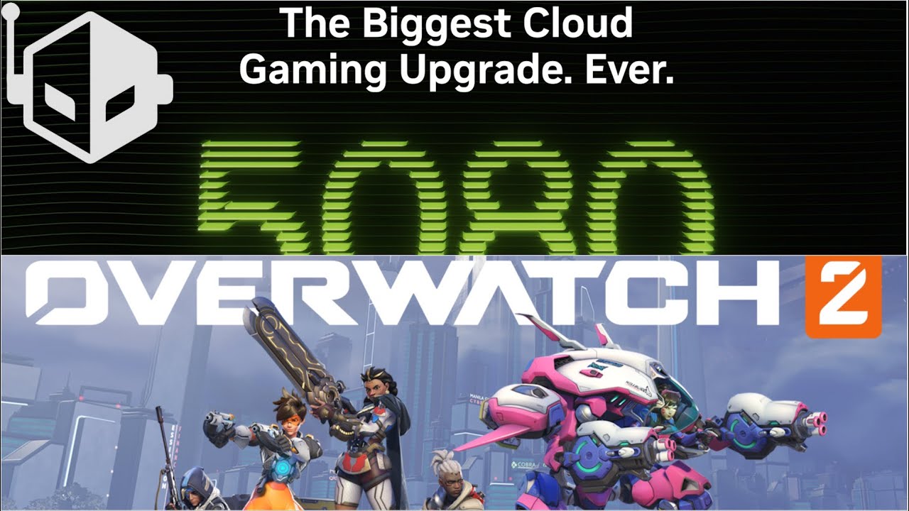 GeForce NOW RTX 5080 360FPS Streaming Test - Overwatch 2 Gameplay