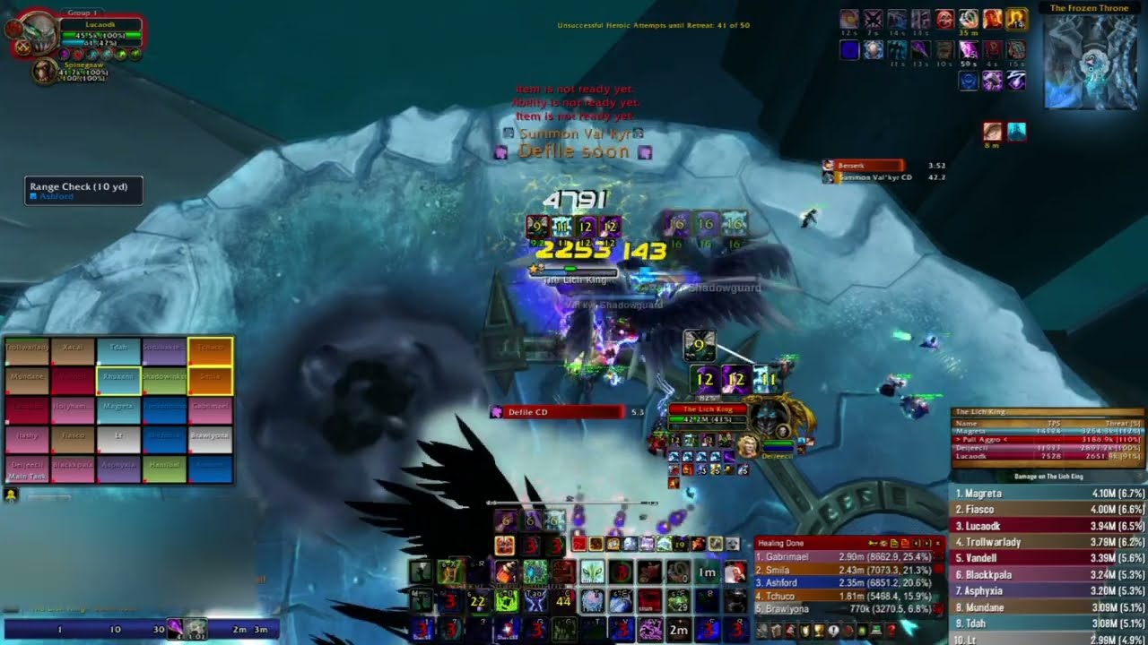 Dk UNHOLY WOW 3.3.5 TOP DAMAGE LK ;) GUILD: Hearthglen LK25HC