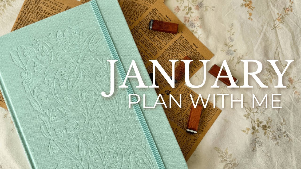 January Plan With Me | Bullet Journal Setup