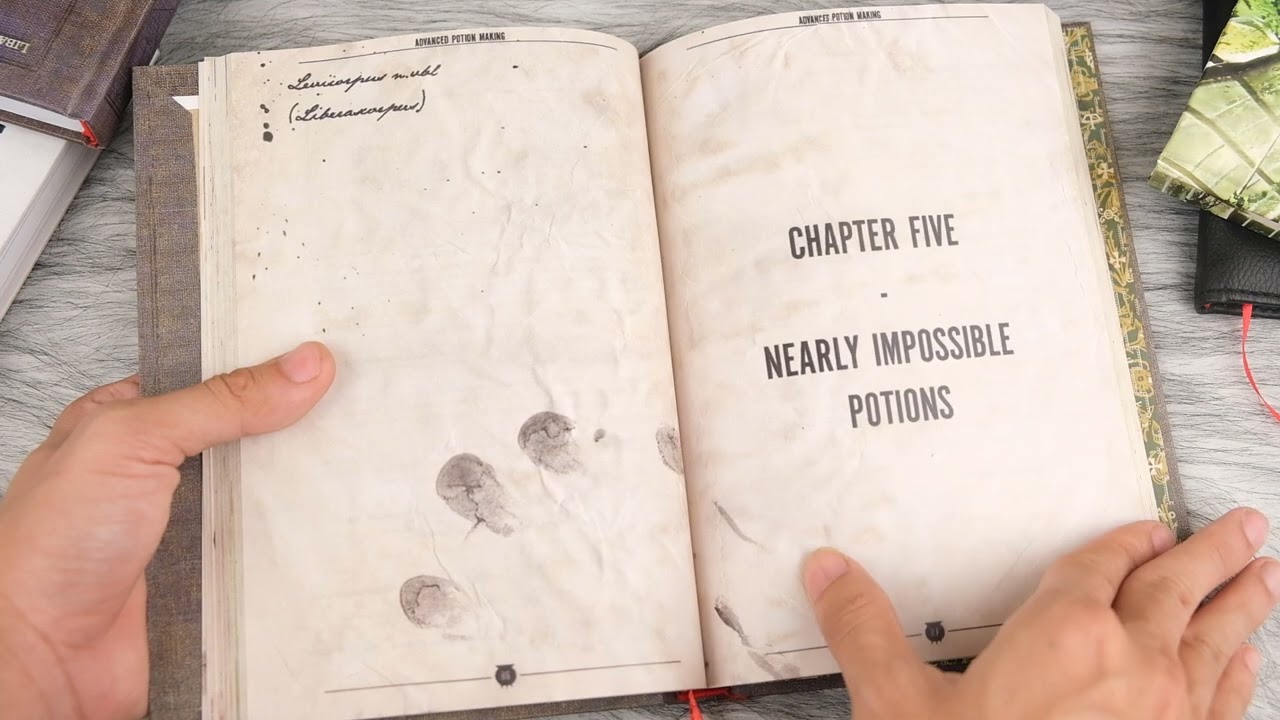 Advanced Potion Making Book Replica|Harry Potter|DIY