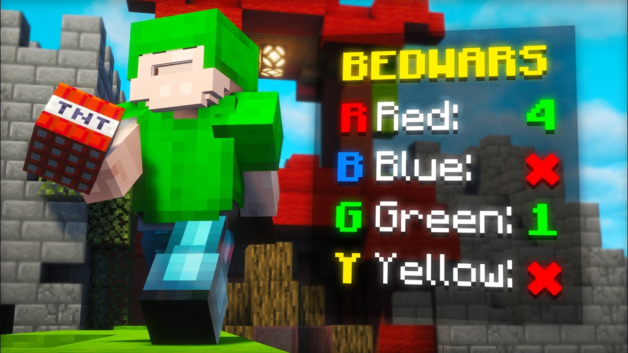 Тащим катку в рейтинговом Bedwars
