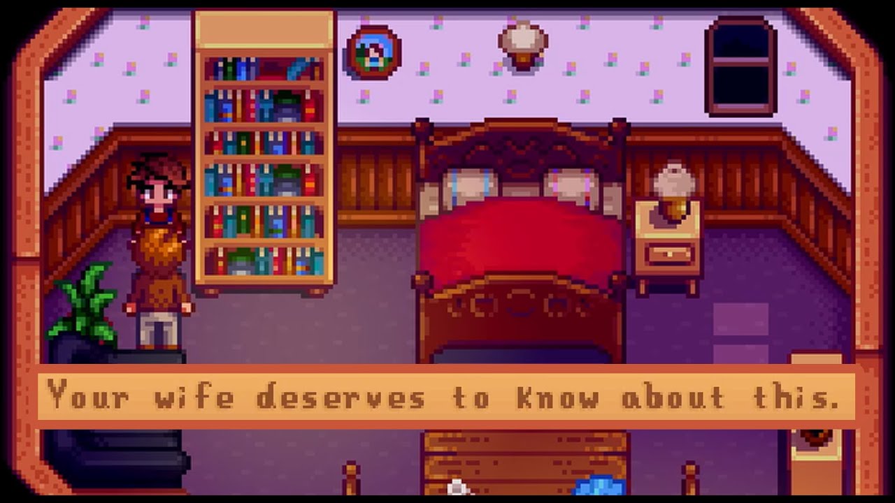 Choosing bad dialogues in Stardew Valley Part 1