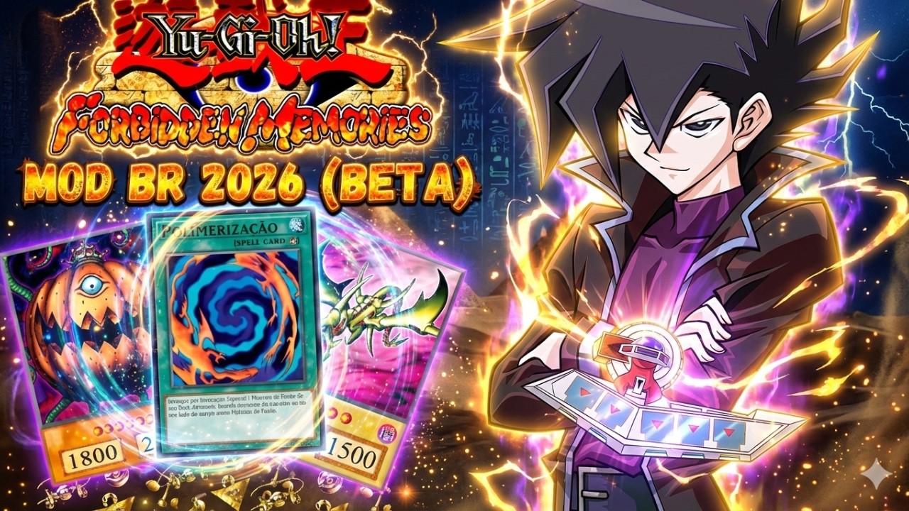 Conhecendo Novo Mod Yu-Gi-Oh! Memories BR 2026  (BETA)– LIVE #247