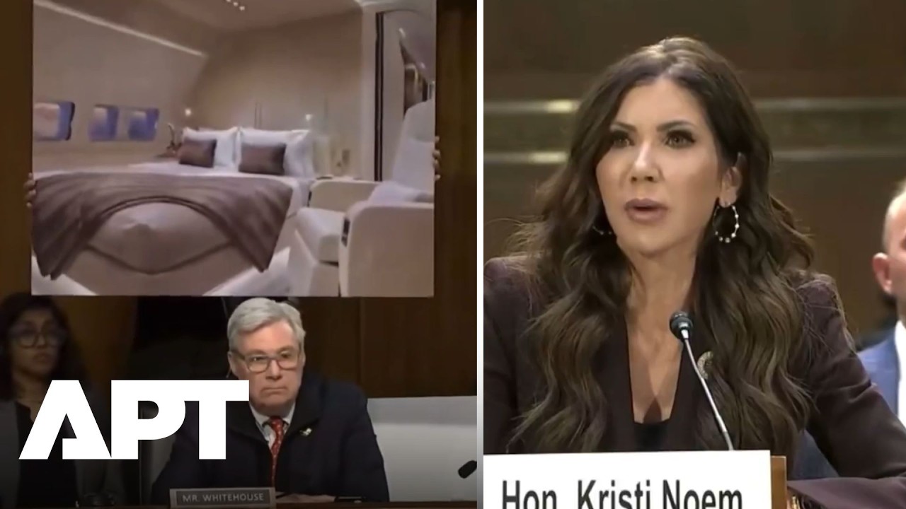 “Bedroom on a Deportation Flight” — Sen. Sheldon Whitehouse Questions Kristi Noem | APT