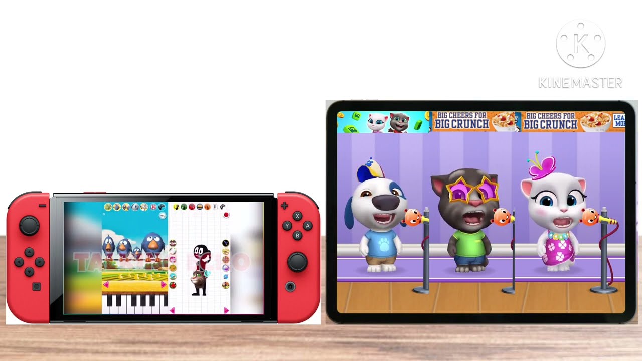 Talking Birds On A Wire Echo vs Talking Stan Stickman Echo vs My Talking Tom Friends Echo