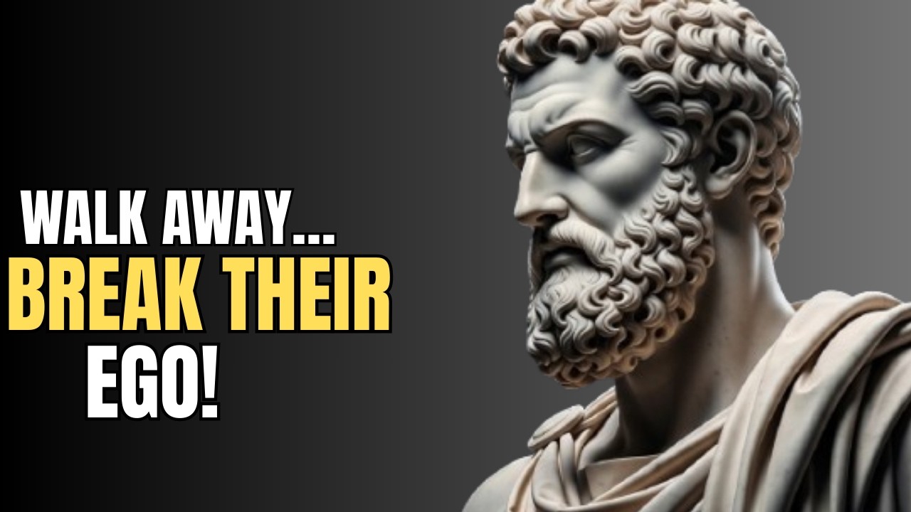 Why Walking Away Breaks Their Ego | Stoicism