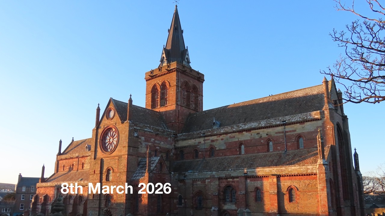 St Magnus Cathedral service for 8th March 2026