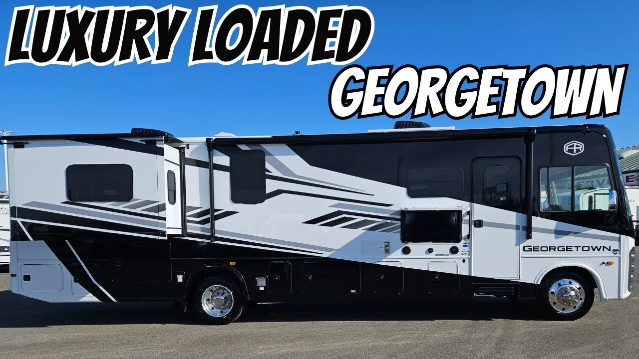 Luxury Loaded || High End Class A Motorhome || New 2025 Forest River RV Georgetown 5 Series 34M5