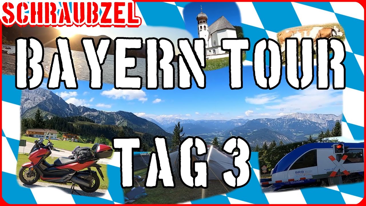 Zelt+Roller+Bayern - die Honda Forza Bayerntour🍺 Tag 3
