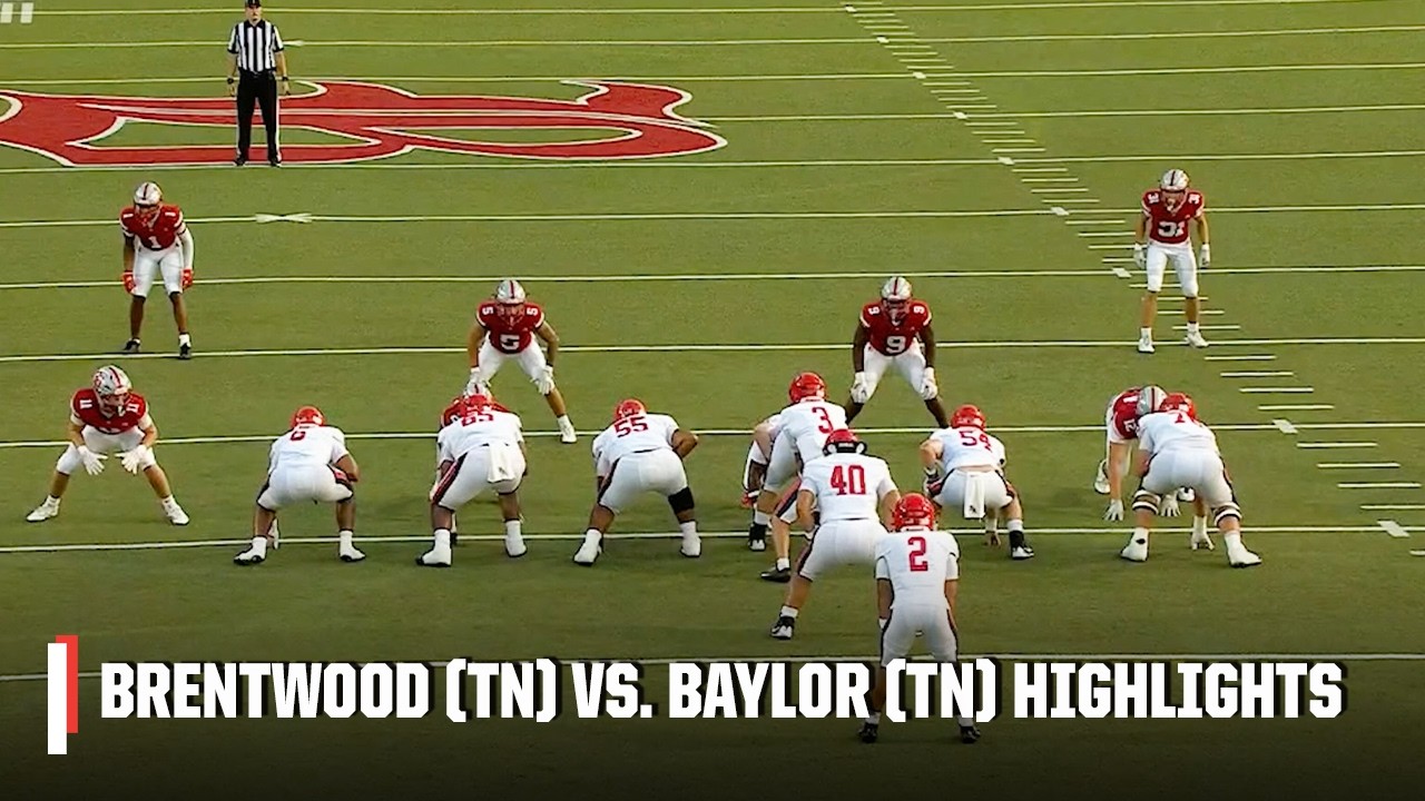 Brentwood (TN) vs. Baylor (TN) | Full Game Highlights | 2026 ESPN High School Kickoff | SC Next