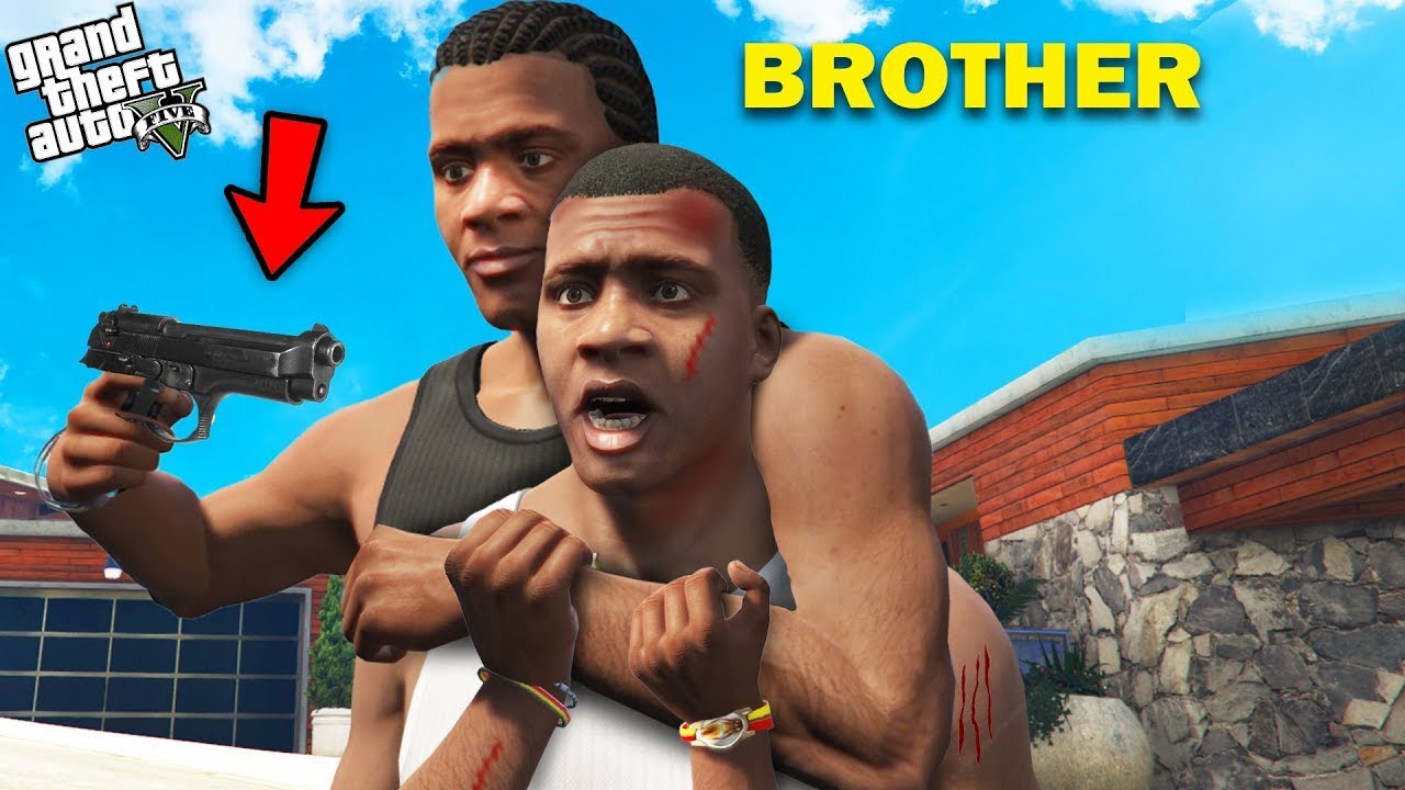 Franklin Took Revenge From Big Brother in GTA 5 !