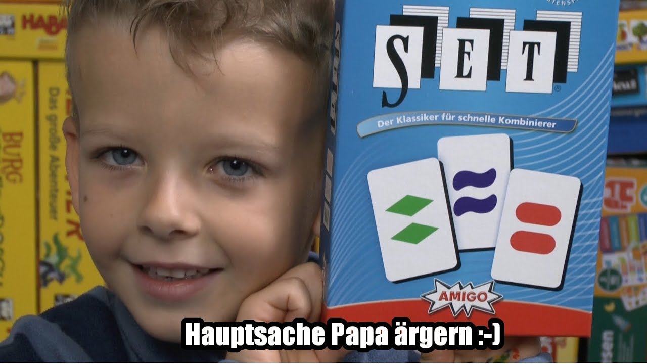 SET (Amigo Spiele) - ab 6 Jahre - Hauptsache den Papa ärgern!