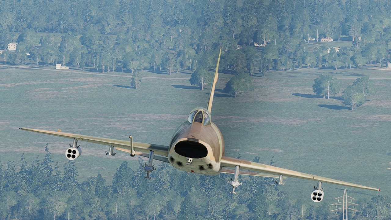 Airfield Strike on F-100D / DCS World