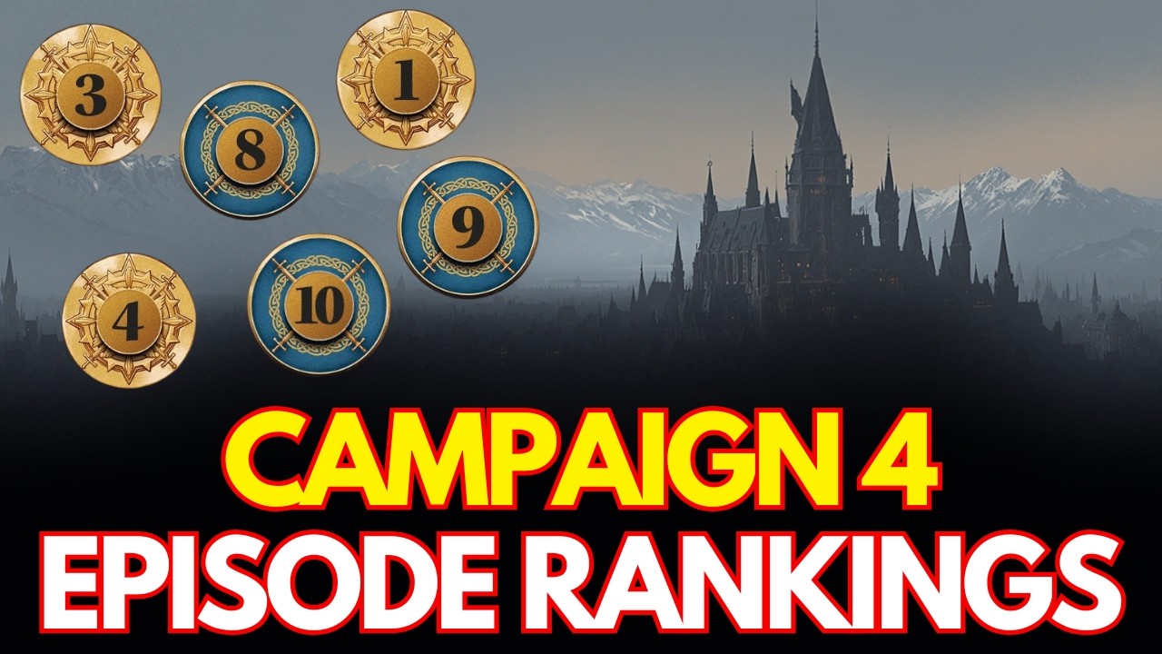 My Critical Role Campaign 4 Episode Tier List (Controversial Takes?)