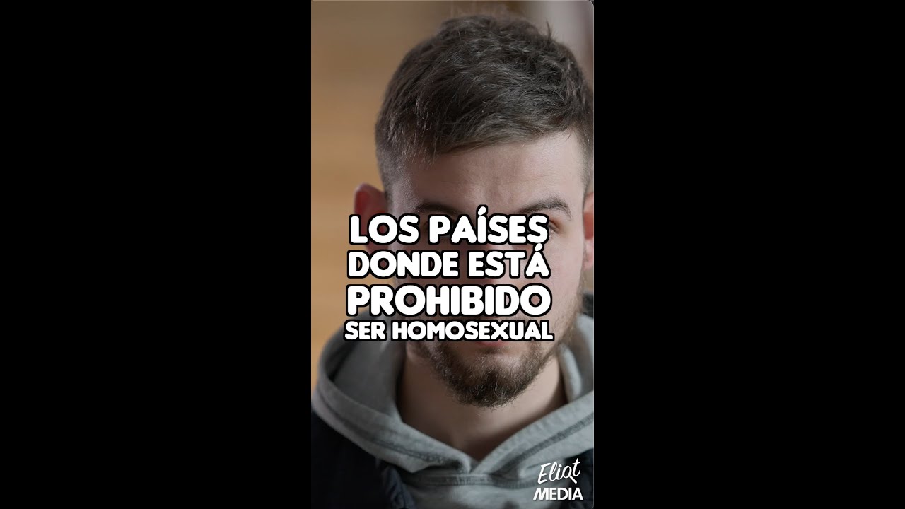 PA&Iacute;SES EN DONDE EST&Aacute; PROHIBIDO SER HOMOSEXUAL 😢  #Shorts