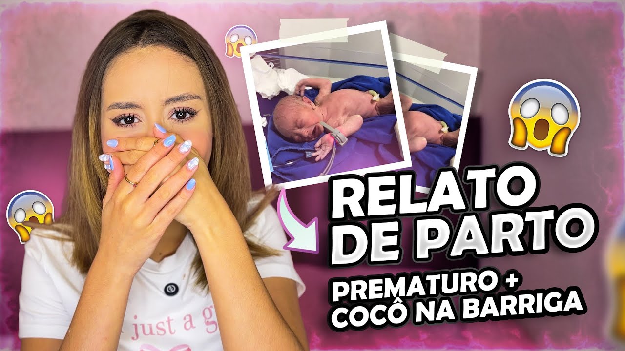 RELATO DE PARTO CESÁREA: ELE FEZ COCÔ DENTRO DA MINHA BARRIGA!! 🤰🏻