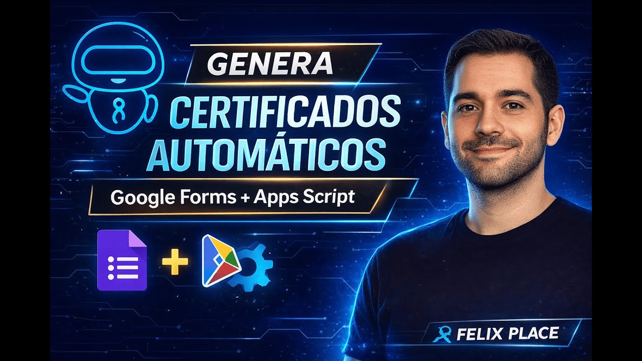 Cómo Crear Certificados Automáticos GRATIS con Google (Forms, Apps Script y Sites) 