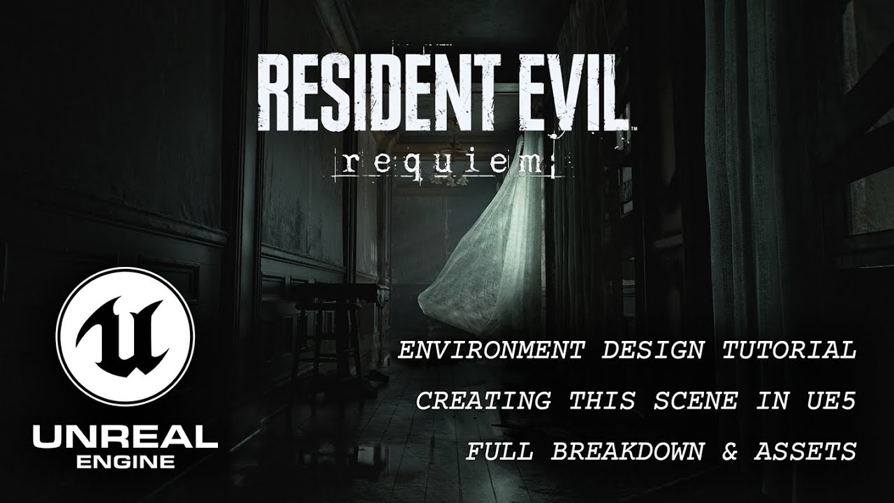 Recreating Resident Evil 9 Environment in Unreal Engine 5 | Full Breakdown & Lighting Setup