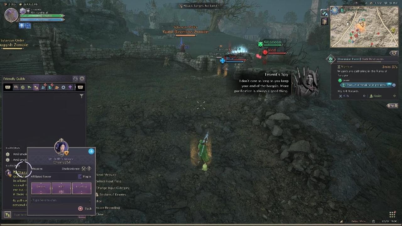 Throne And Liberty ShadowDancer 44/46 kills/assist Dark Destroyers