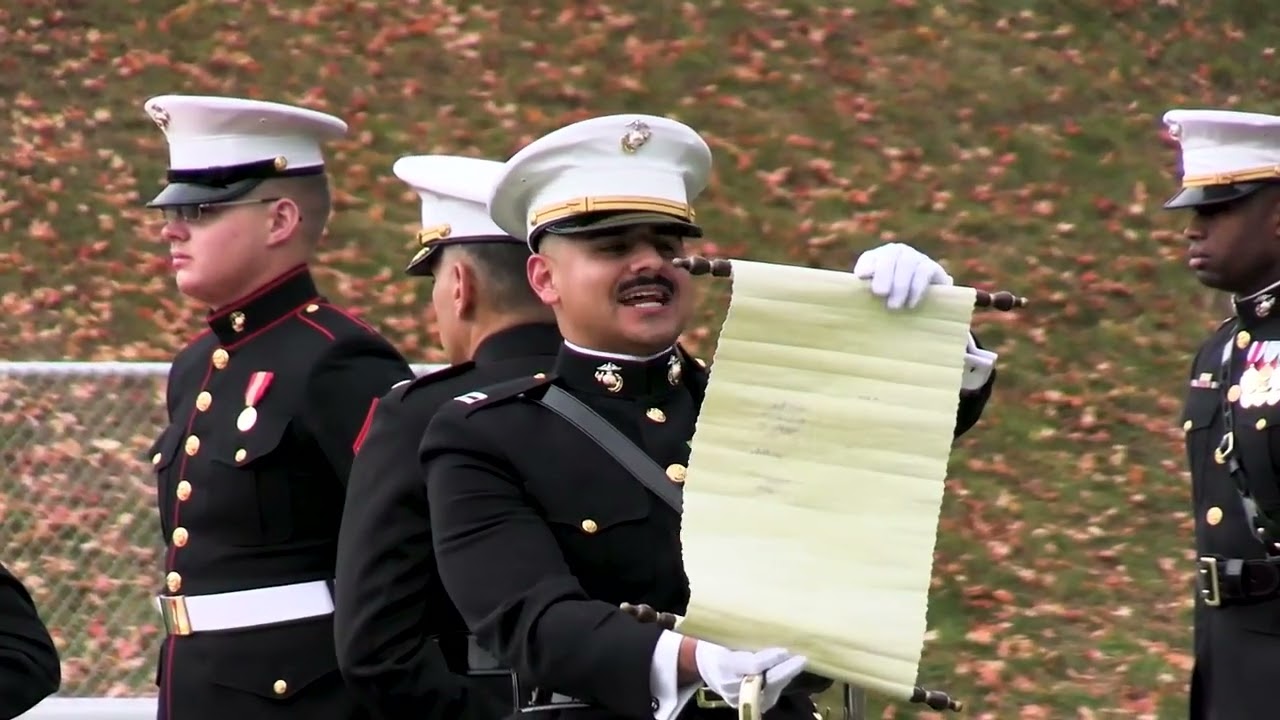 2023 Marine Corps Base Quantico Cake Cutting Ceremony November 7, 2023
