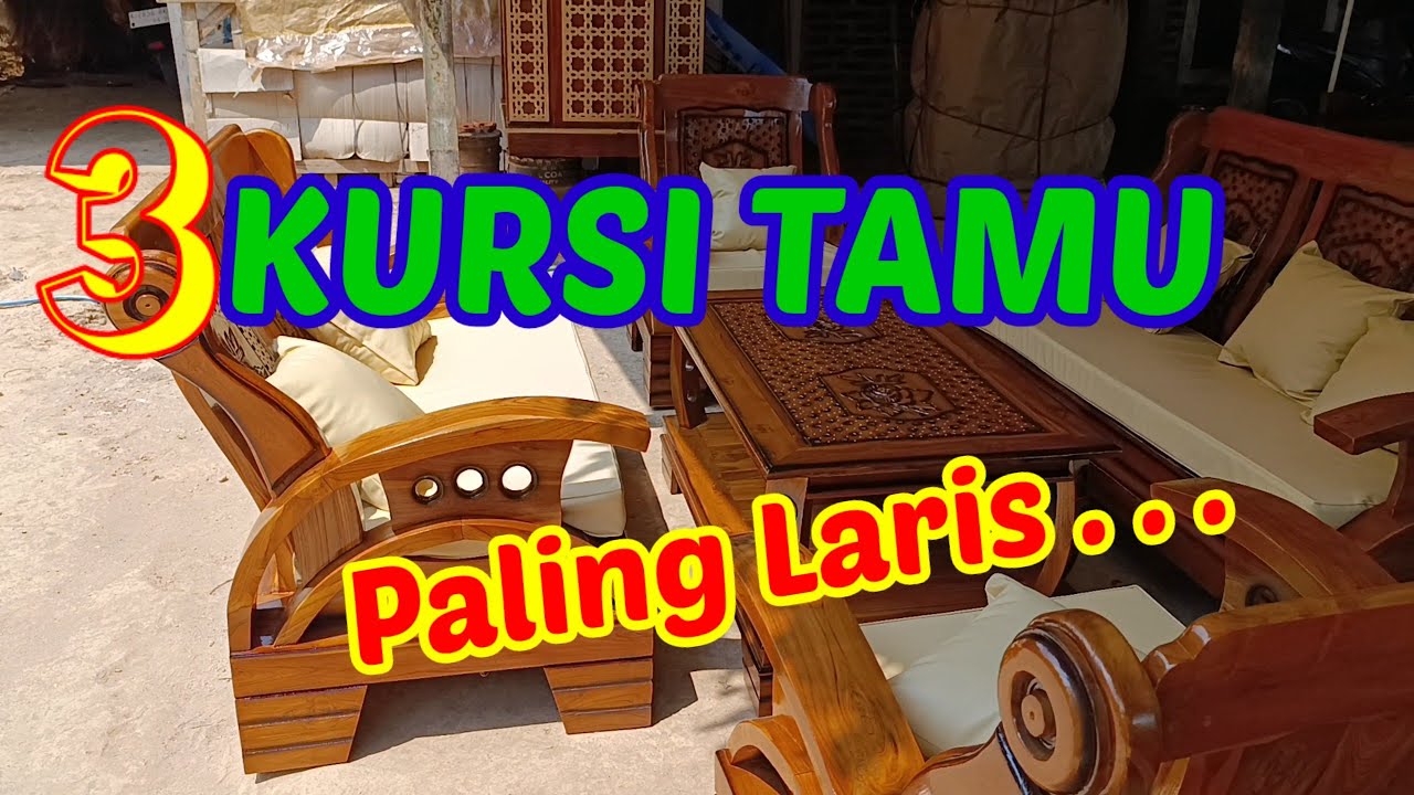 KURSI TAMU PALING LARIS ‼️ pilihan furniture jepara
