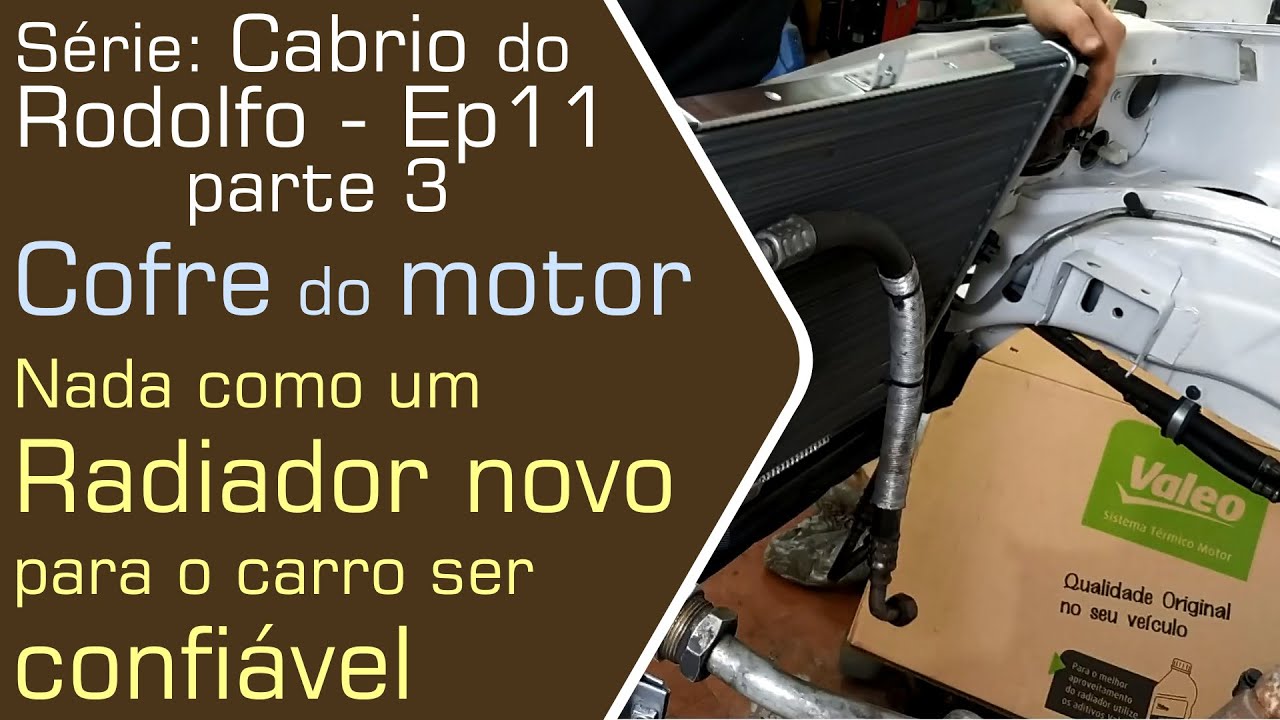Série: Cabrio do Rodolfo, EP11 pt3, Nada como um radiador novo no motor novo!  - Black Hill Auto