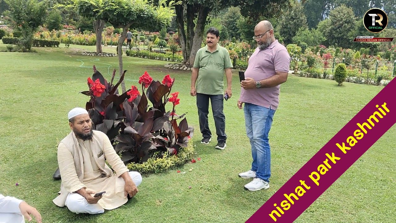 Kashmir ke nishat park mein tabish rehan ka natia kalam