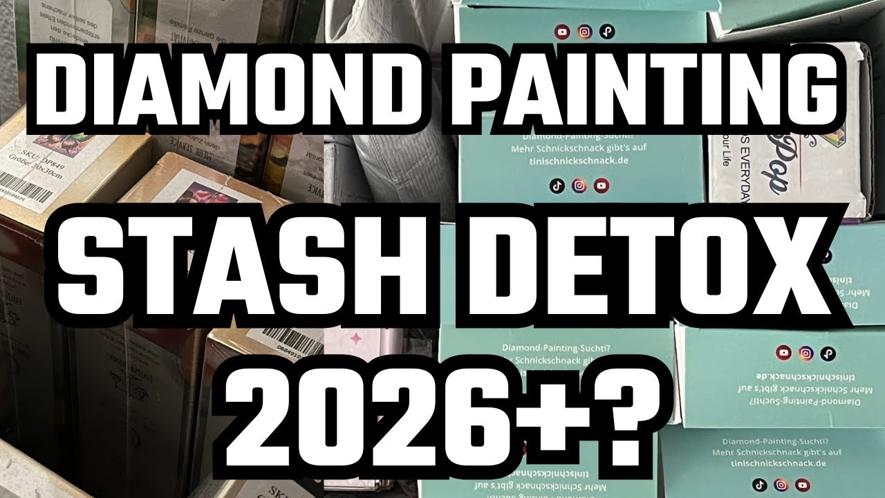 Diamond Painting Stash Abbau 2026 | Bingo Challenge 💎