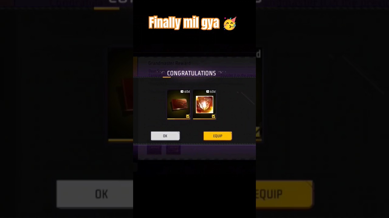 finally grandmaster avatar banner mil gya 🥳 #grandmaster #grandmasteravatarbanner #shorts #freefire