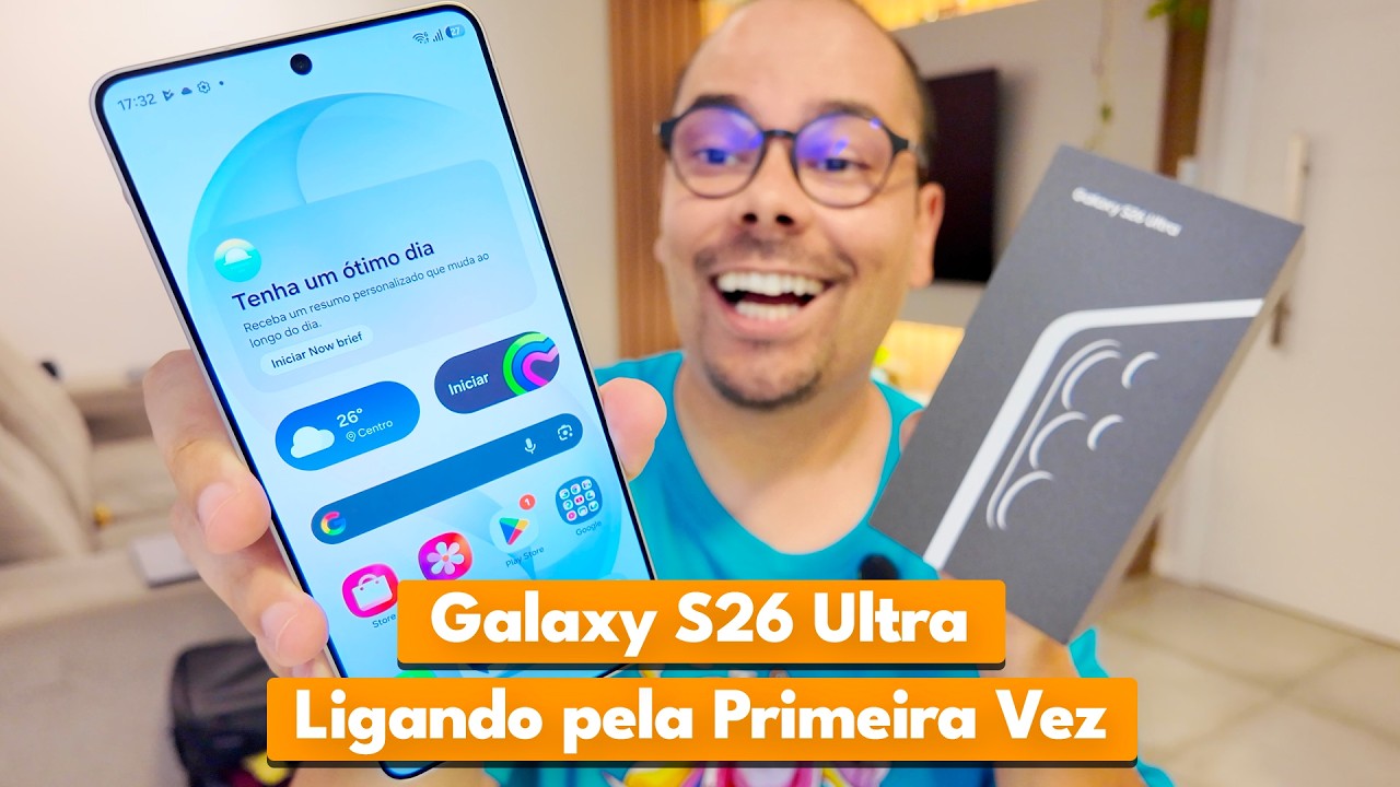 Samsung GALAXY S26 Ultra: Ligando Pela Primeira Vez